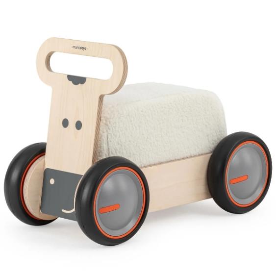 Mamatoyz 03DSC DriveMe Soft İnek Figürlü -Yürüteç ve Oyuncak Deposu