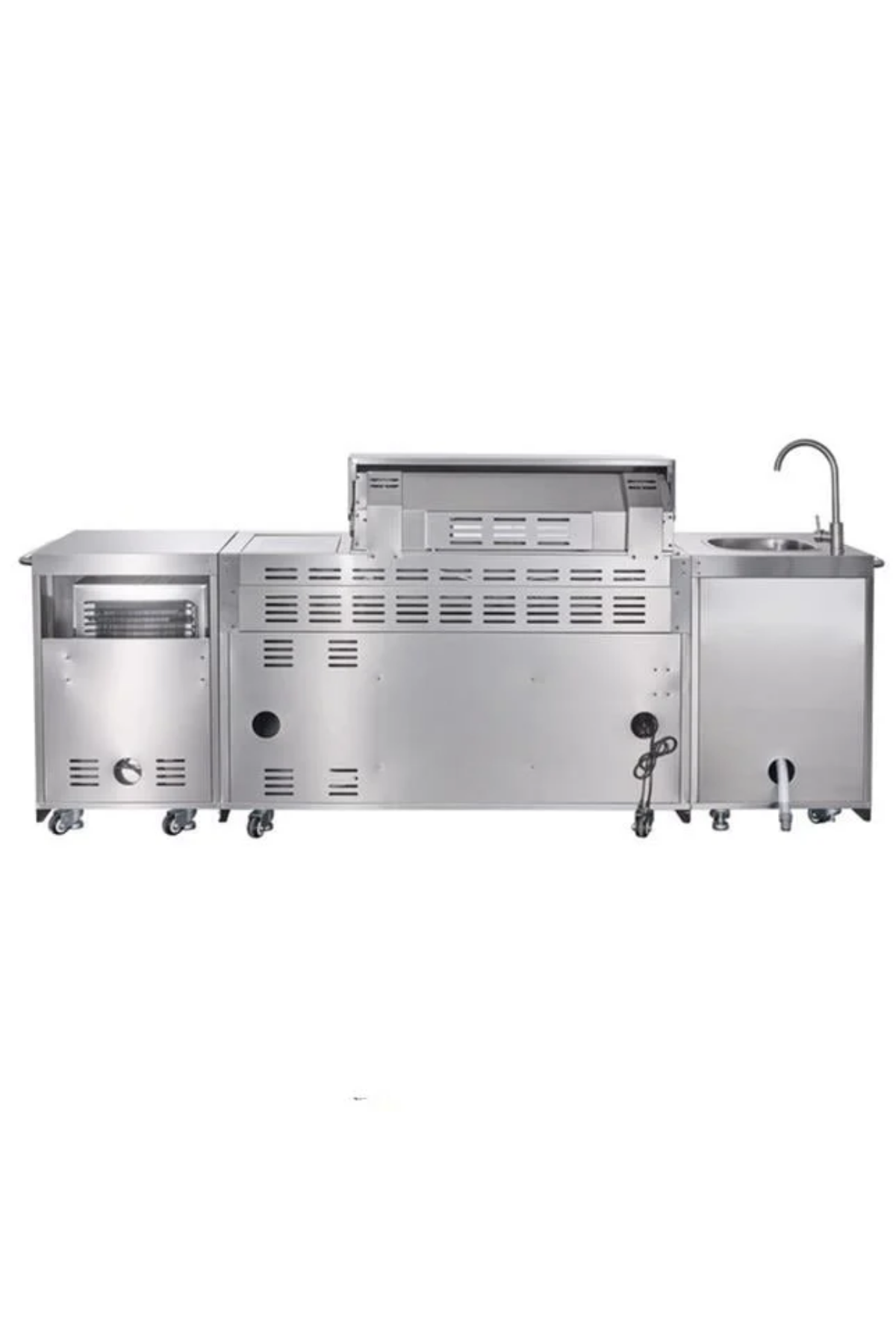 Berfmann 6+2 Barbekülü Outdoor Mutfak