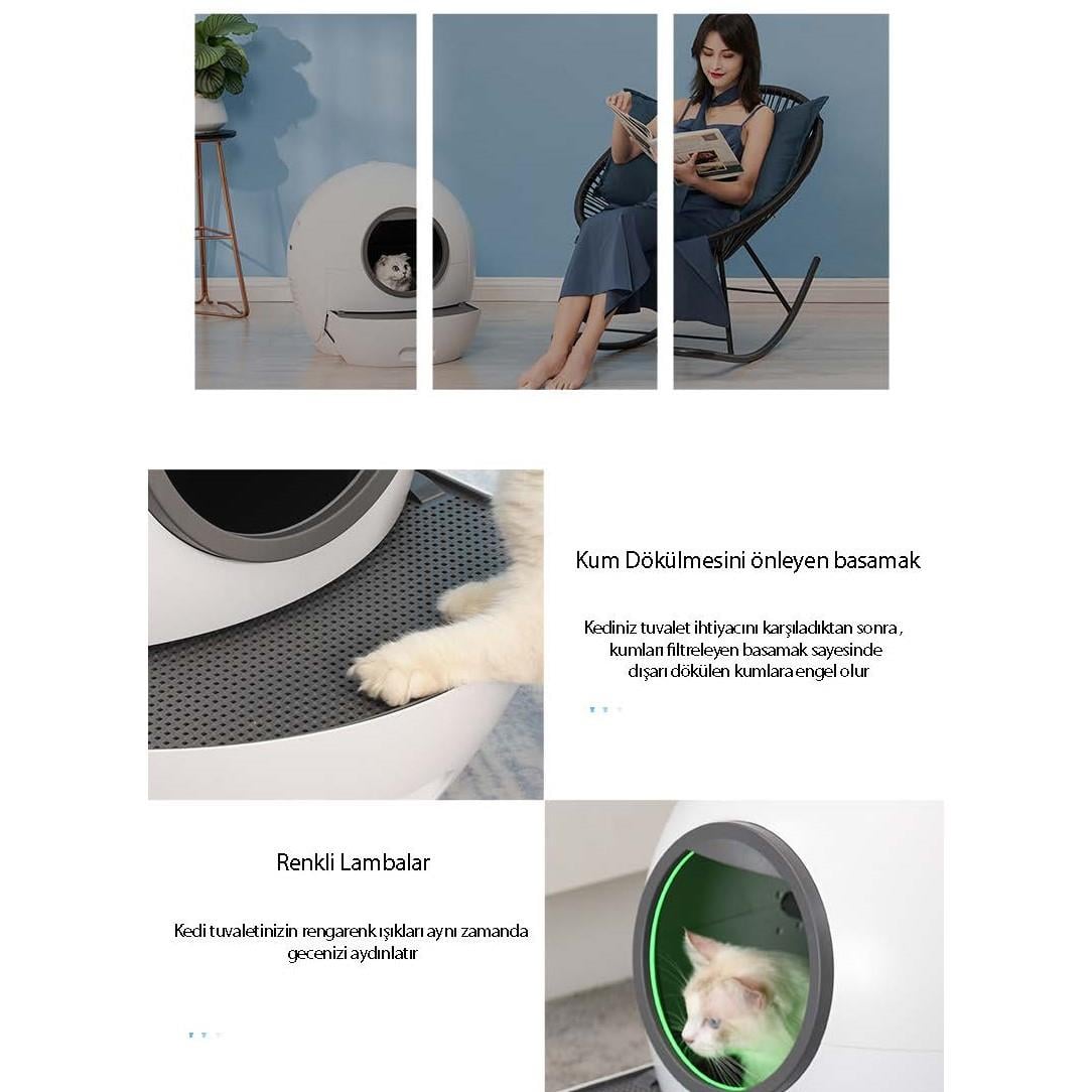 Els Pet ELS-E801 Akıllı Kedi Tuvaleti