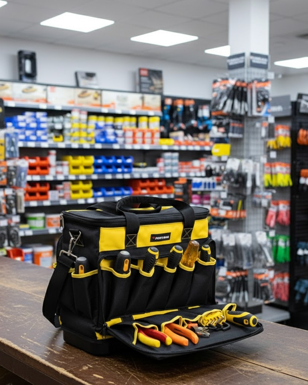 Port-Bag PBZ.02 Dikdörtgen Bez Takım Çantası