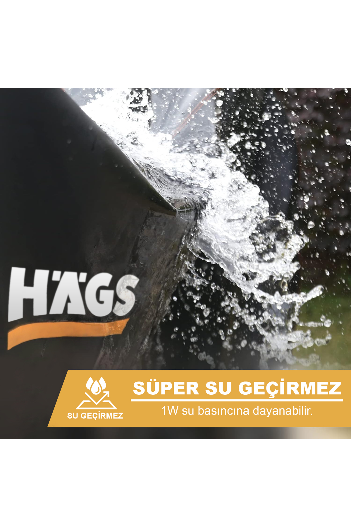Haegs Bahçe Mobilyası Örtüsü, 150-150-74cm, Ağır Hizmet Oxford Kumaş, Su Geçirmez, Dış Mekan Veranda Masa Örtüsü, Havalandırmalı Masa ve Sandalye Koruma Kılıfı - Gri
