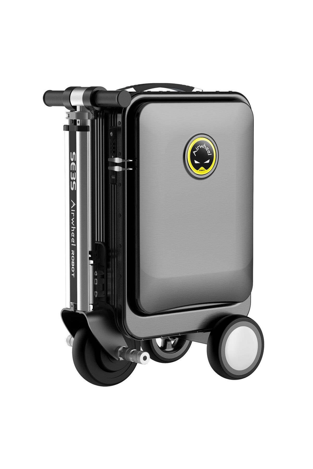 AirWheel SE3S Elektrikli Binilebilir Scooter Valiz Siyah