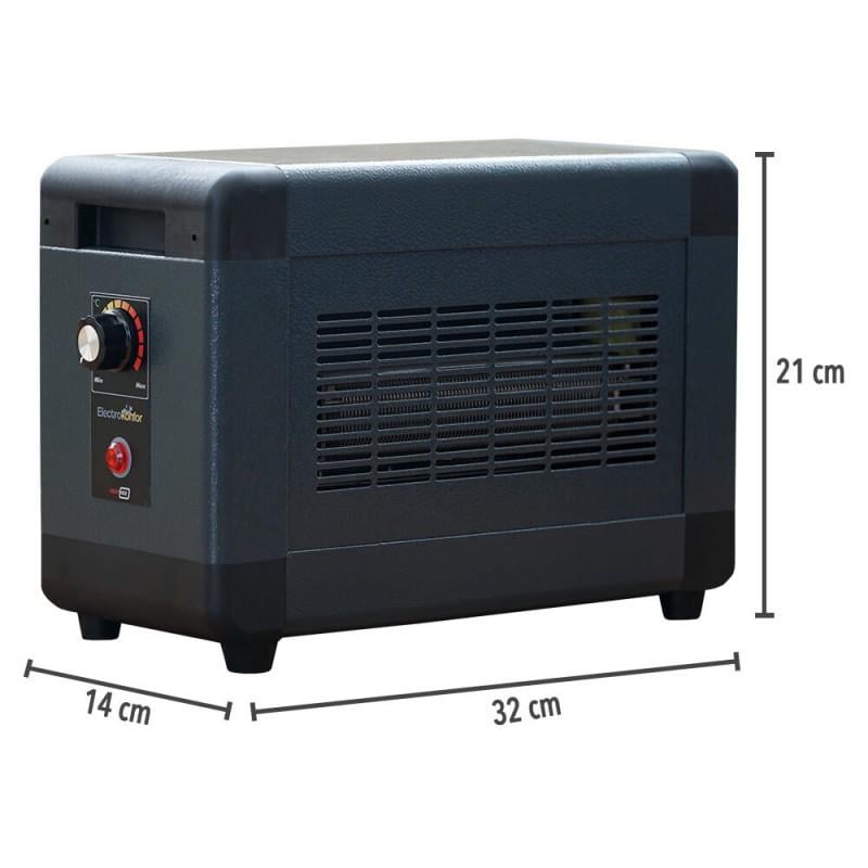 Heatbox HBM2000F Mini 2000W Monofaze Füme Fanlı Isıtıcı