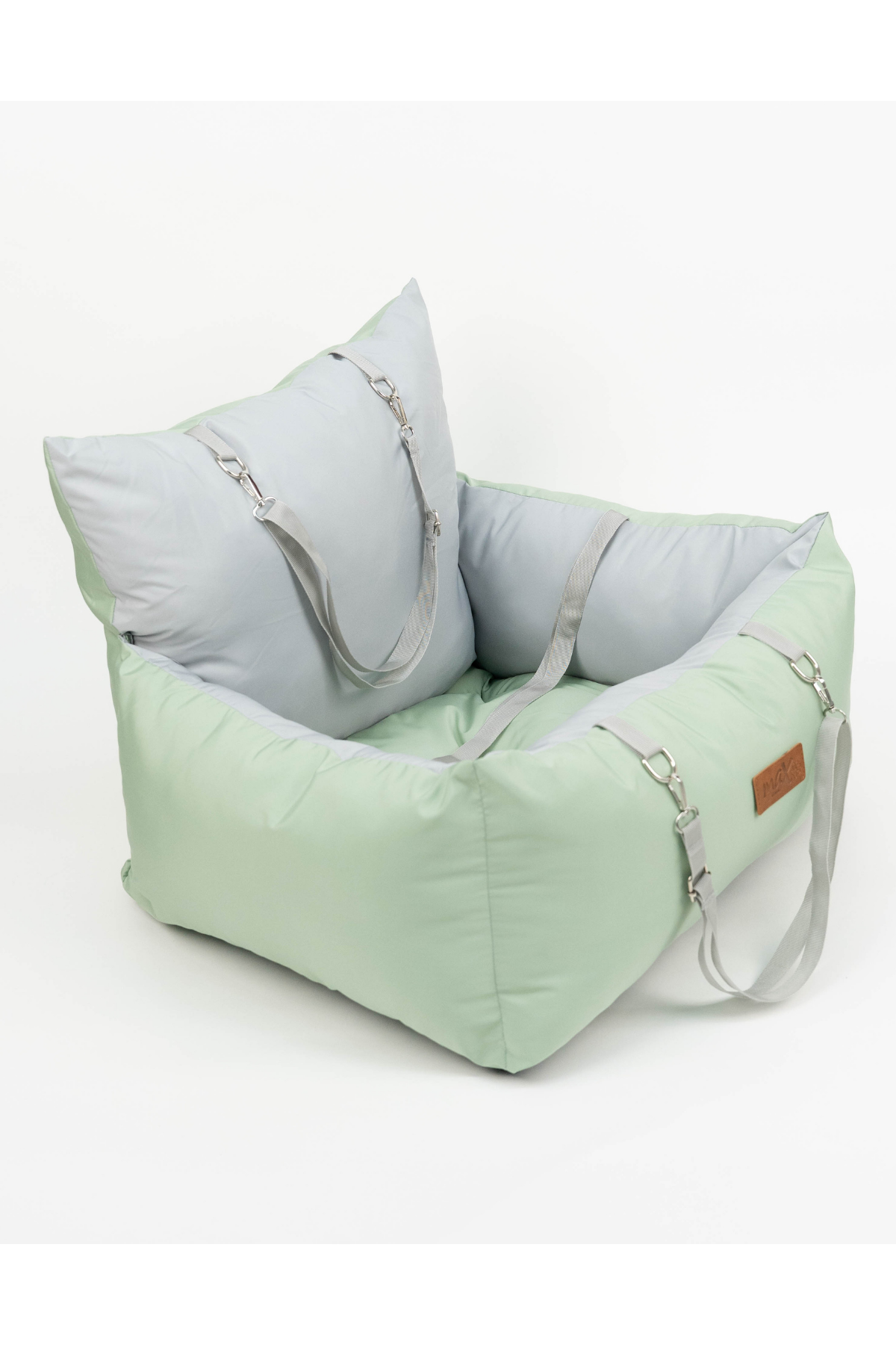Reyo Max Design Maxie Comfort Drive Araba Koltuğu ve Köpek Yatağı Mint – Evcil Hayvan Araç İçi Güvenli Taşıma Koltuğu, Konforlu Seyahat Yatağı