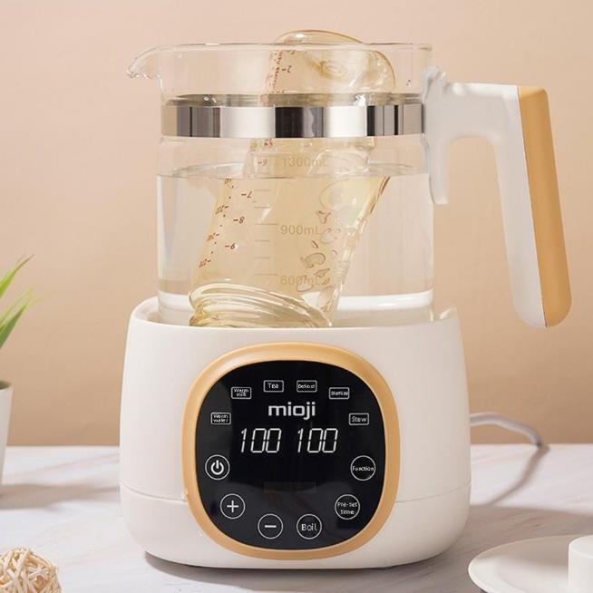 Mioji Mio K99 Çok Fonksiyonlu Isı Kontrolü Isı Sabitleme LED Ekranlı Elektrikli Mama Kettle