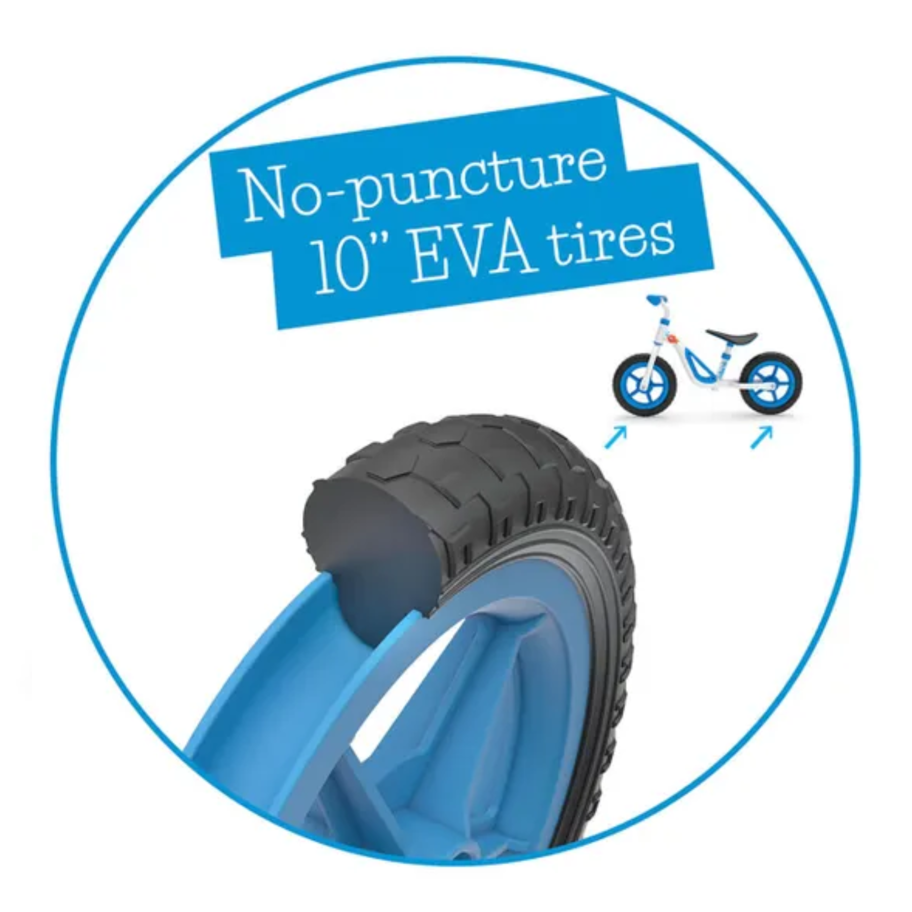 Chillafish Charlie - Denge Bisikleti (10 inç) - Mavi