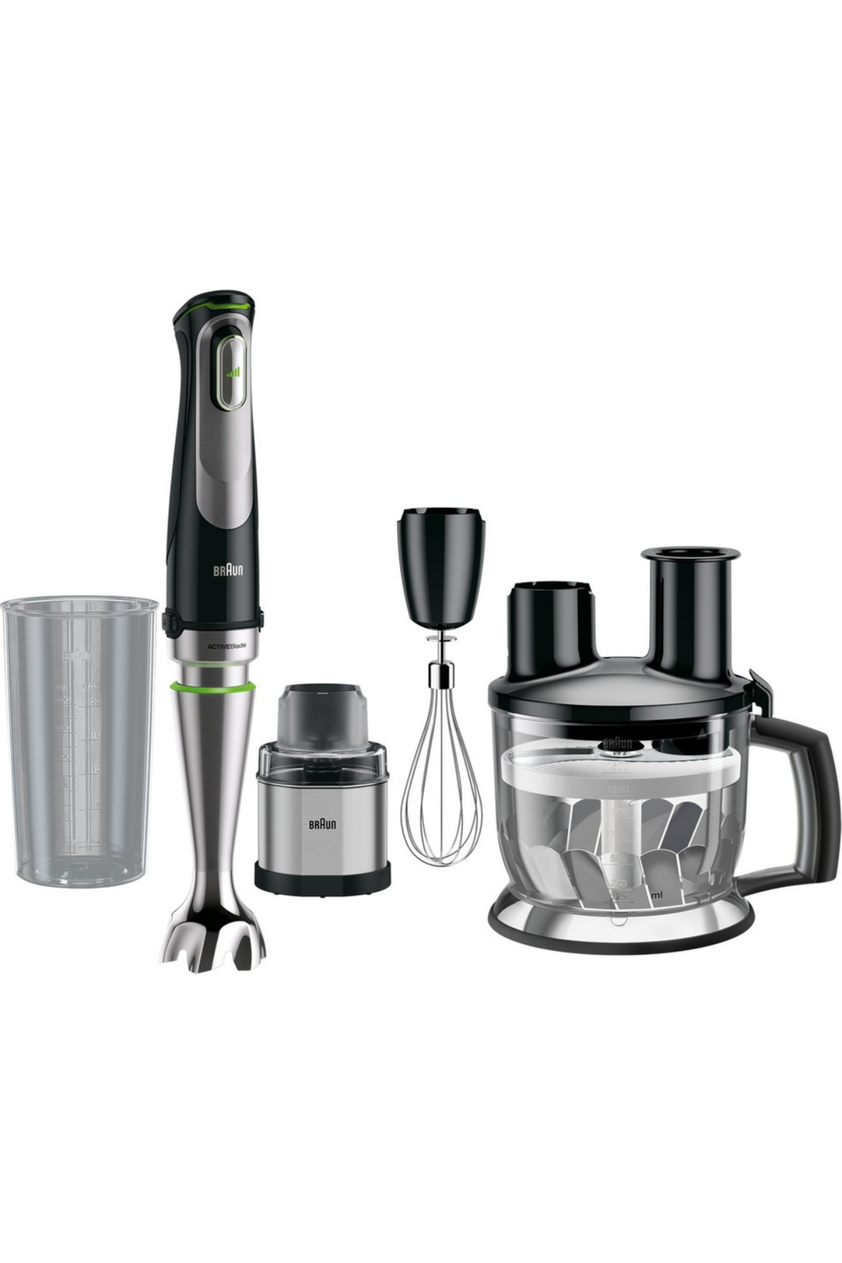 Braun Multi Quick MQ 9078X 1000 W 600 ml Kapasite Çoklu Blender Seti
