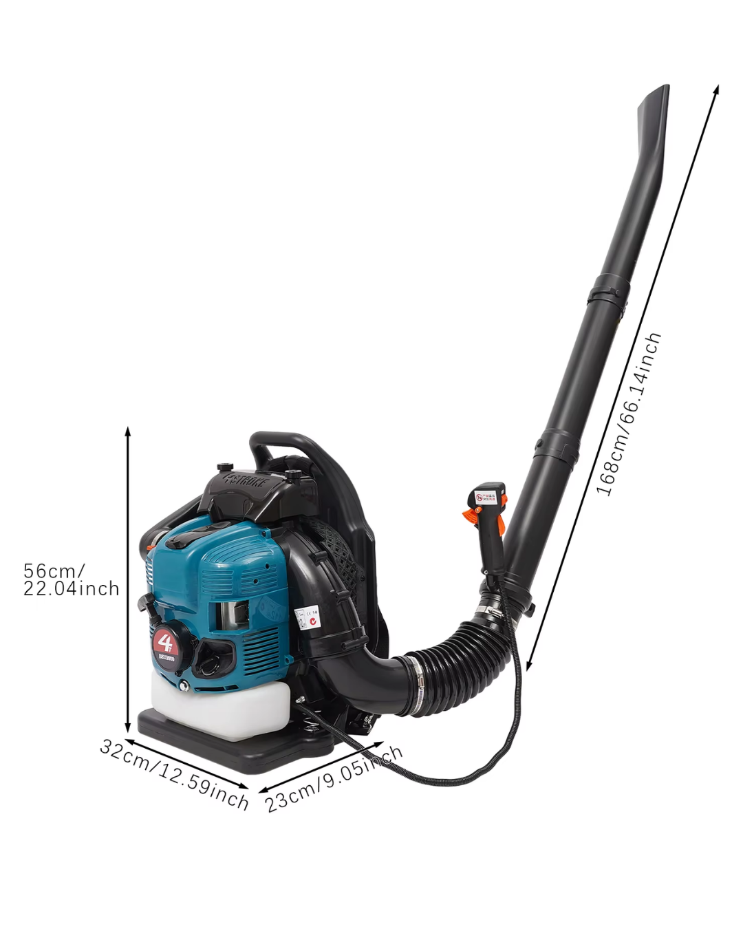 Gardenpro BBX9900 Benzinli Üfleme Makinası 4 Zamanlı 76cc 5 Hp