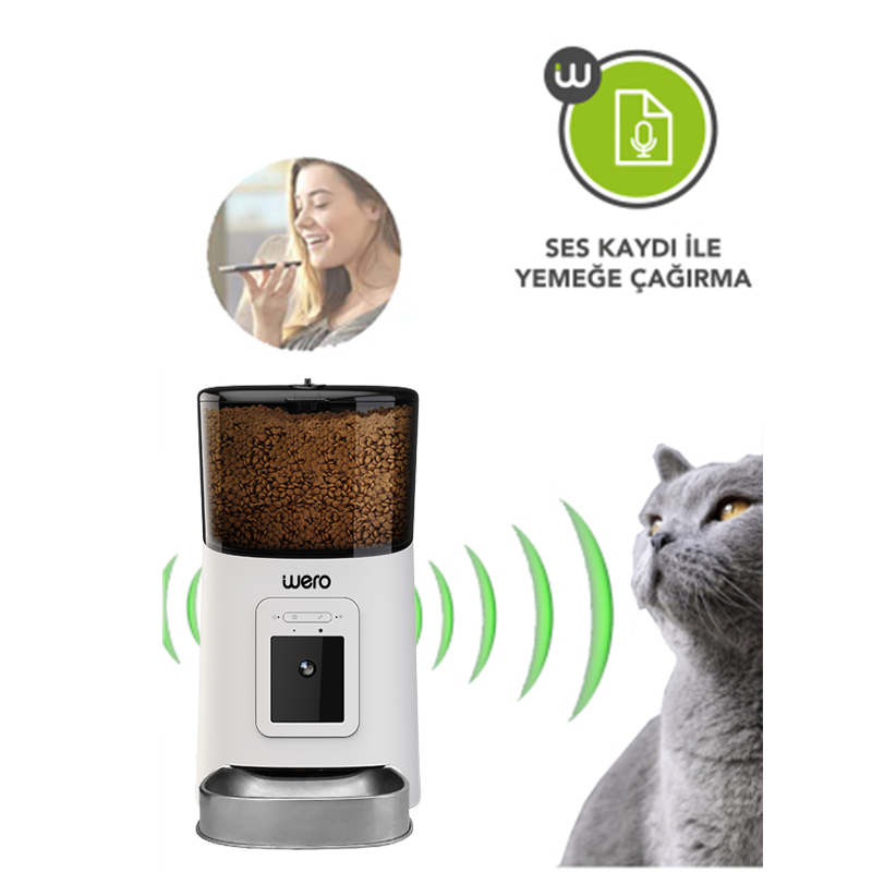 Wero Smart Pet Feeder Beyaz