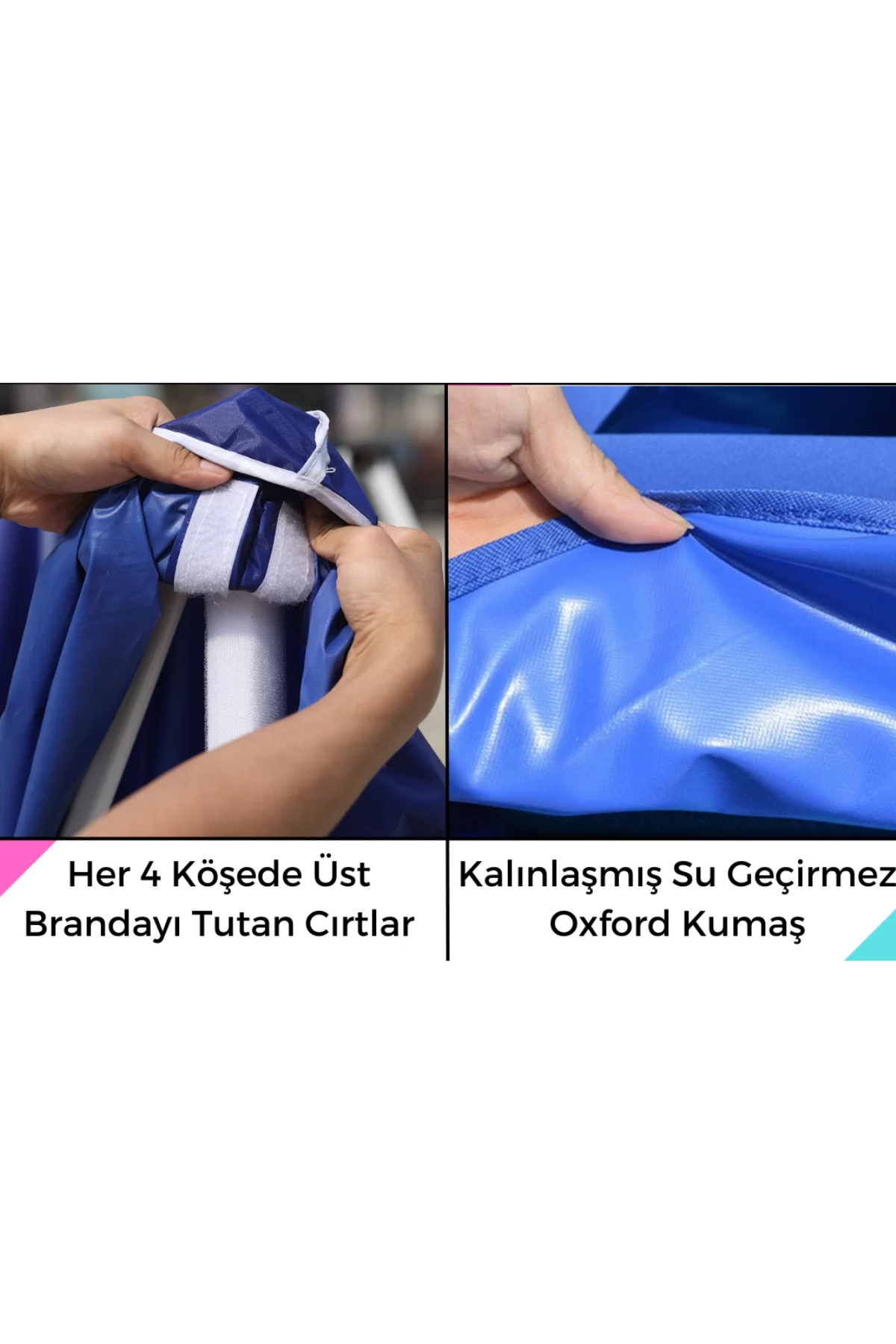 Reyo 3×3 Bagaj Boy Premium Krem Katlanır Çardak (115cm) 