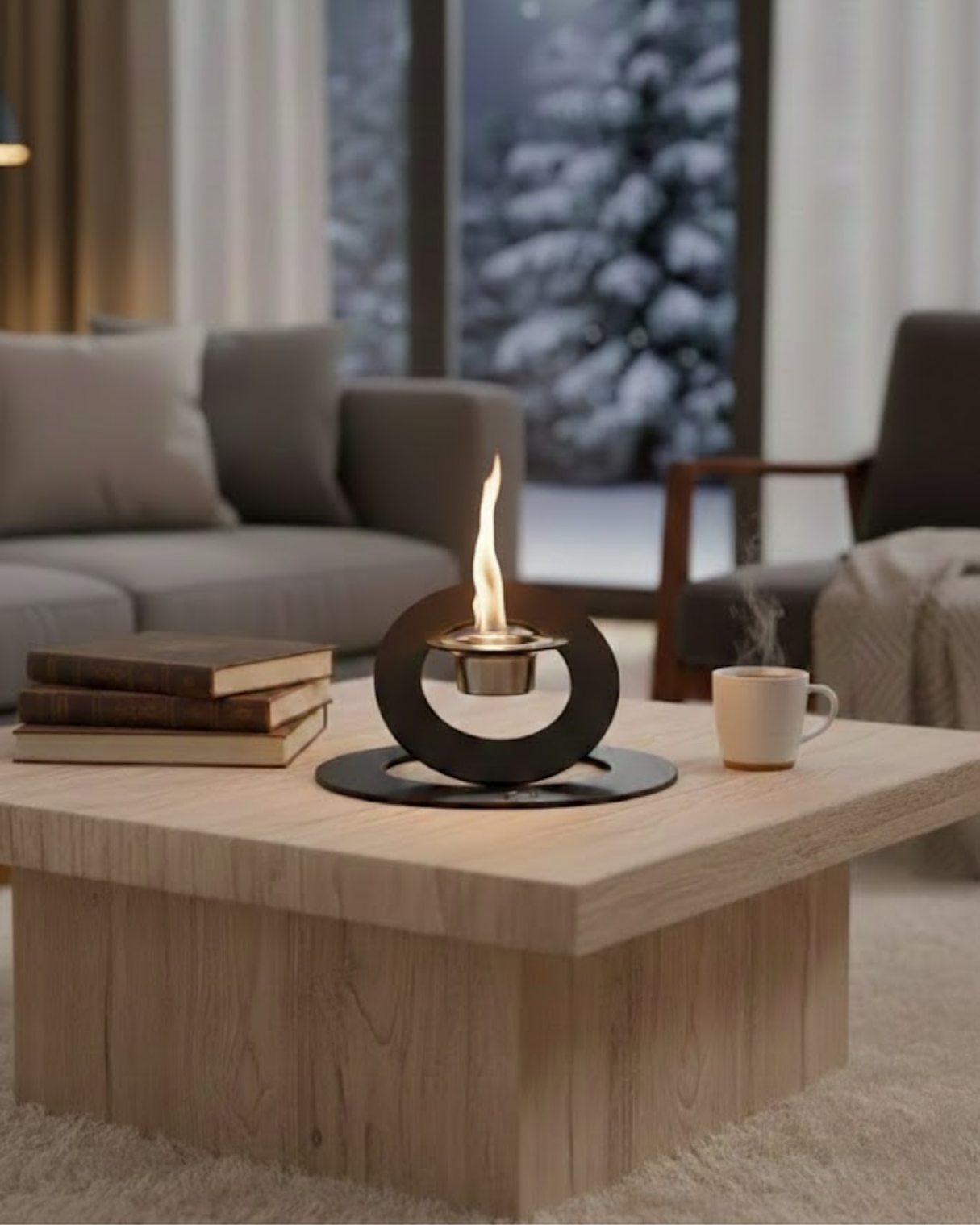 Reyo Stove Oltu Masaüstü Bioethanol Şömine