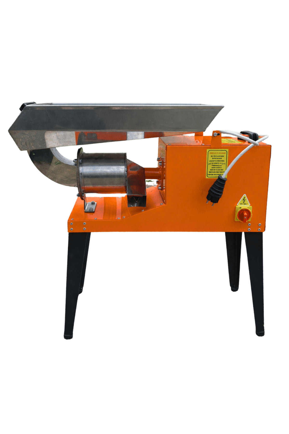OGT BT-712T 700 Kg/Saat Kapasiteli 3 HP Turuncu Ayaklı Paslanmaz Profesyonel Salça Makinesi