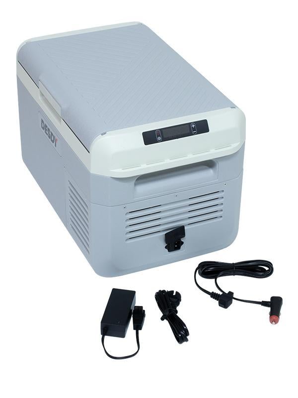 Desdy DSD20D 12/24V 20 Litre Kompresörlü Otobuzdolabı-Çakmaklık ve 220 Adaptör Dahil