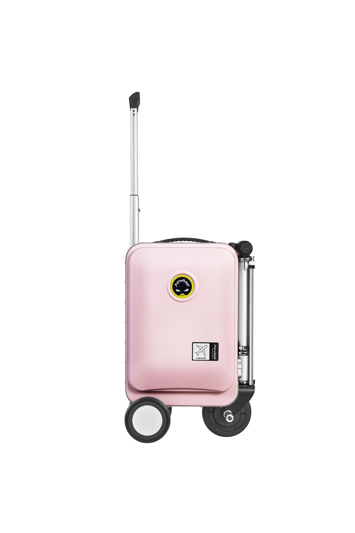 AirWheel SE3S Elektrikli Binilebilir Scooter Valiz Pembe