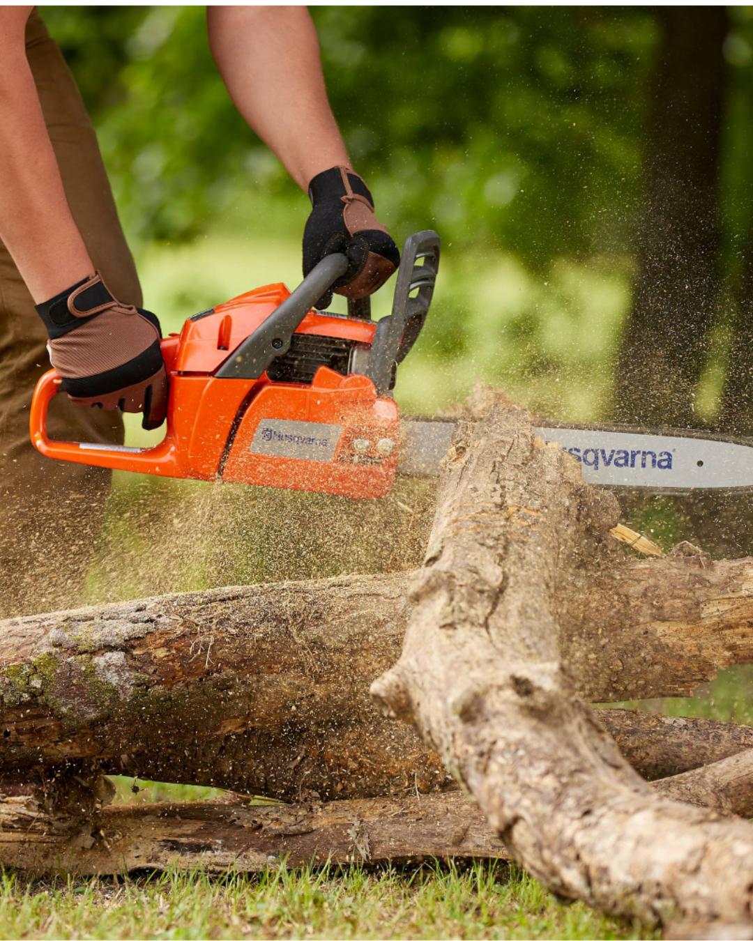 Husqvarna 120 Mark II Benzinli Ağaç Kesme Makinesi