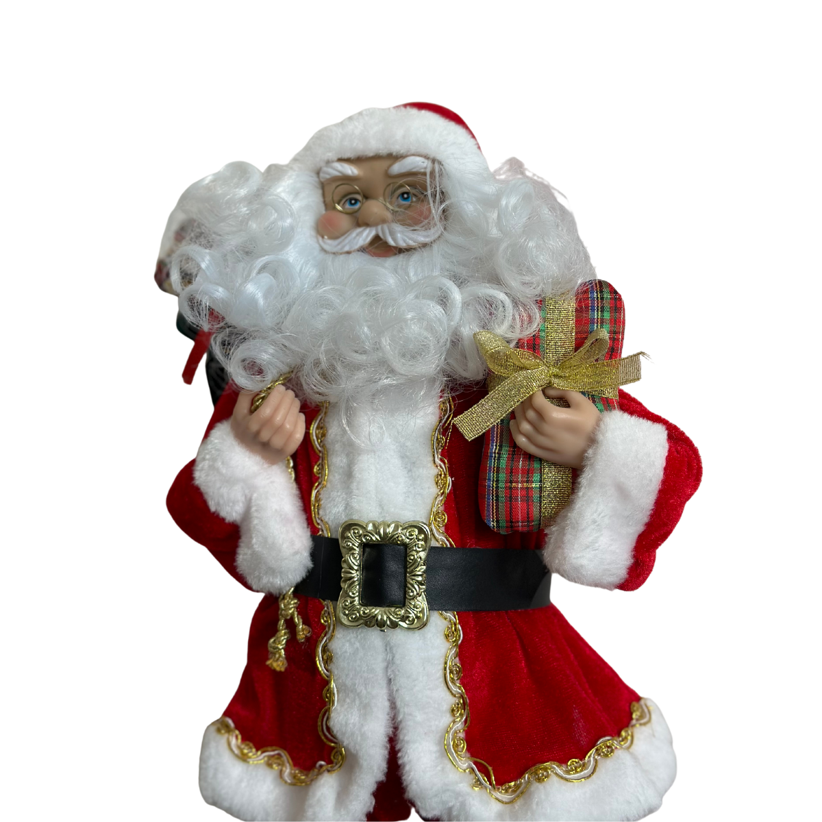 Reyo Home Kırmızı Klasik Noel Baba Biblo Figür Büyük Boy 45 cm 