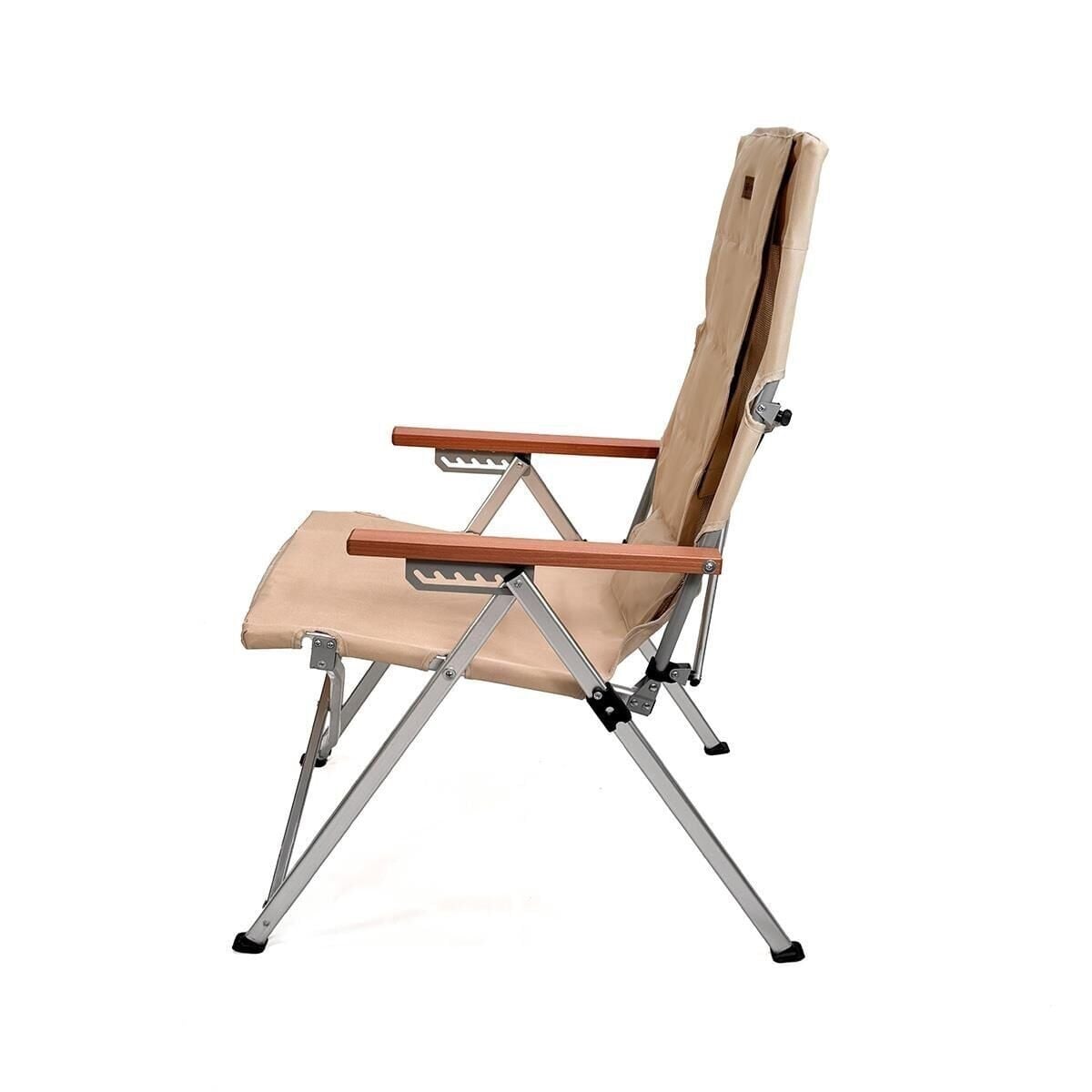 Madfox Haven 6 Kademeli Katlanır Kamp Sandalyesi Krem