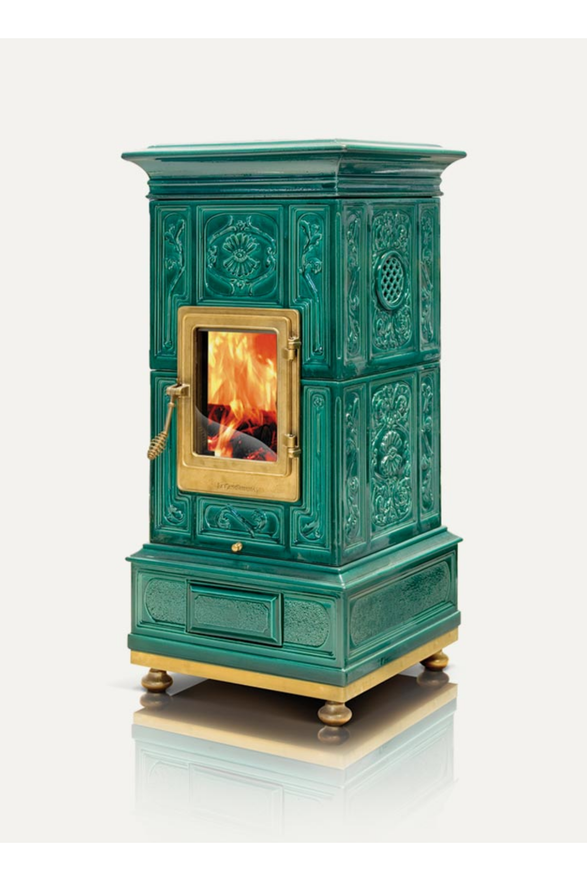 La Castellamonte Vienna Seramik Odun Sobası 144 cm