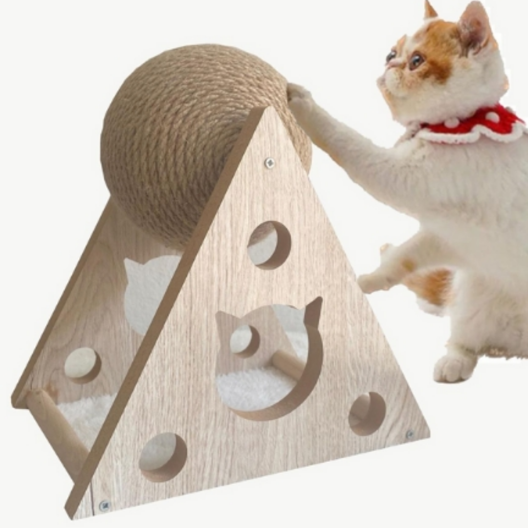 Reyo Pet Üçgen Toplu Kedi Tırmalaması