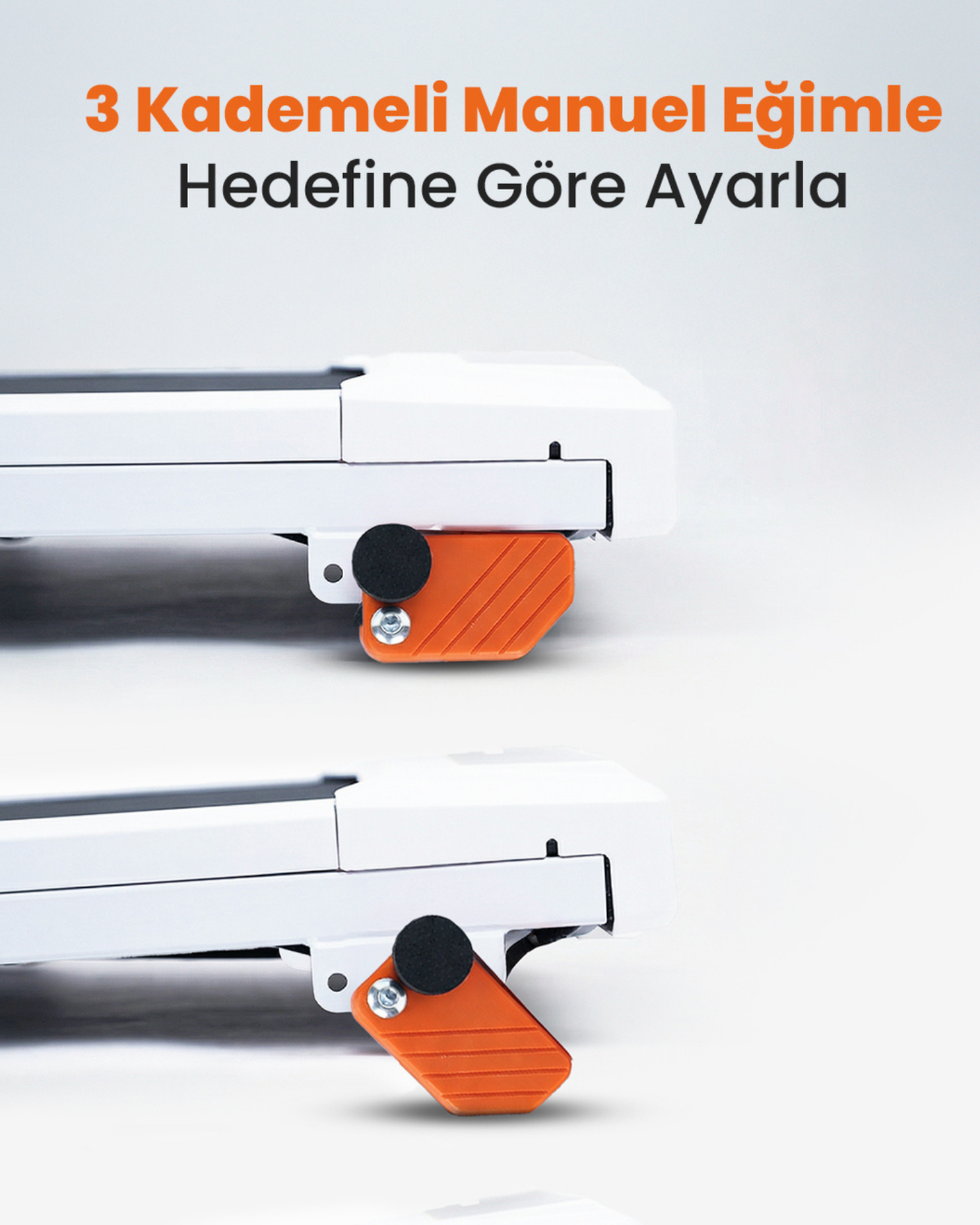 Bezt Run Smart Katlanabilir Koşu Bandı Beyaz