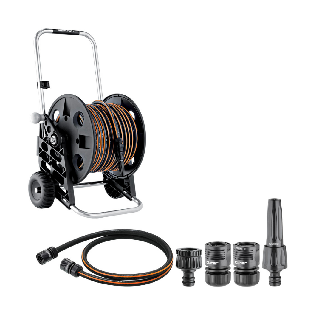 Claber 8864 Hortum Makarası Askılı