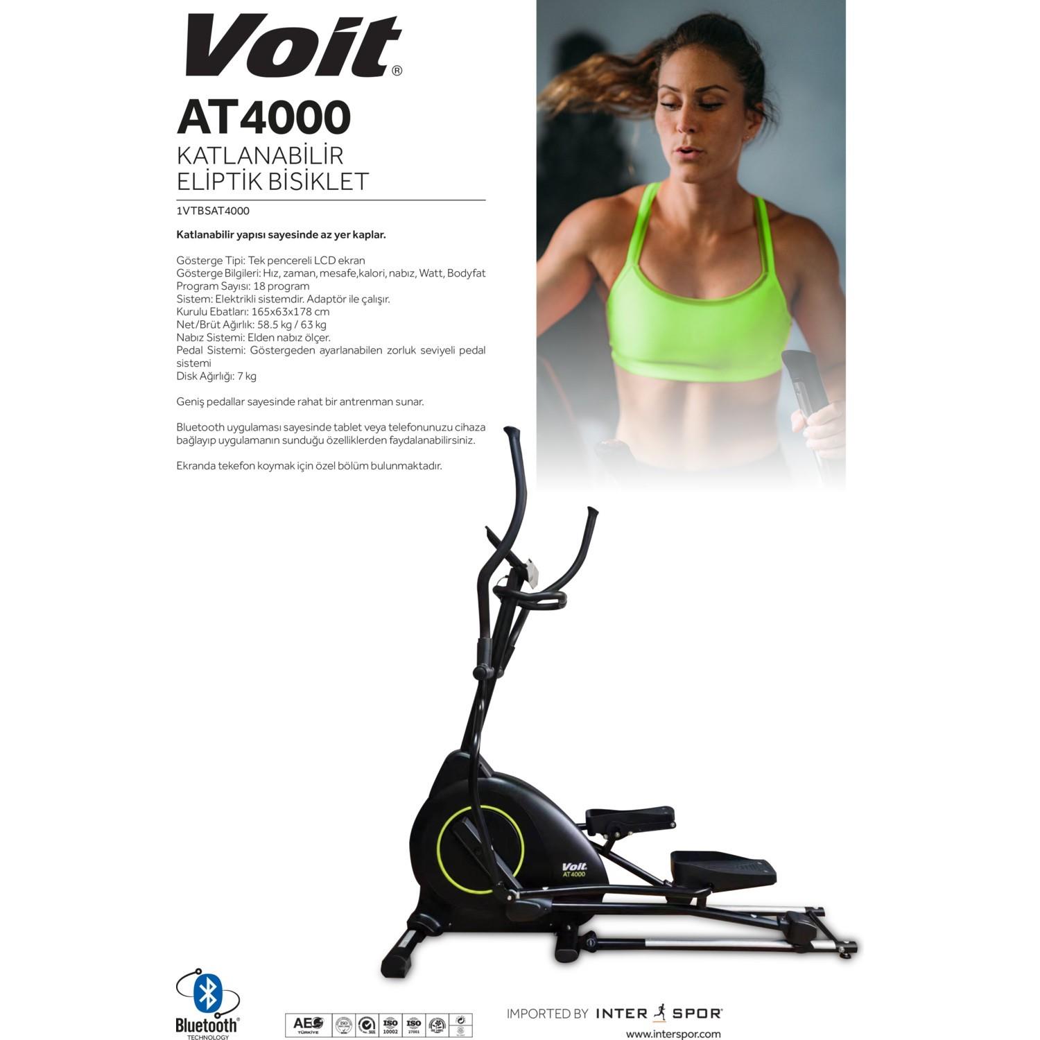 Voit AT 4000 Katlanabilir Eliptik Bisiklet