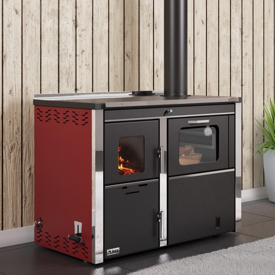 İfyıl Zigana Plus 23kW Sulu Sistem Fırınlı Kalorifer Sobası