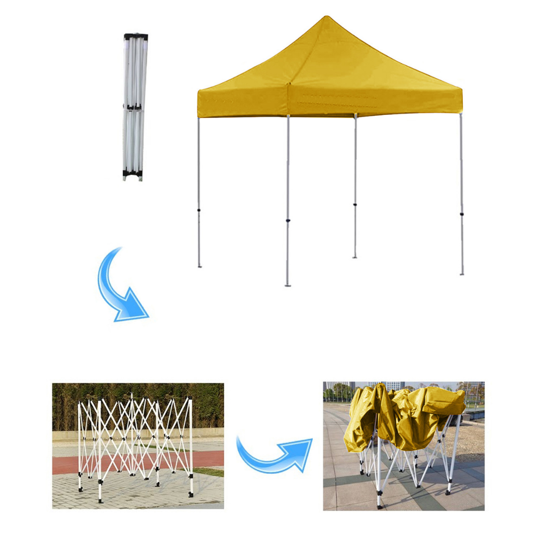 Outdoors 3x3 Sarı Hızlı Kurulum Çardak
