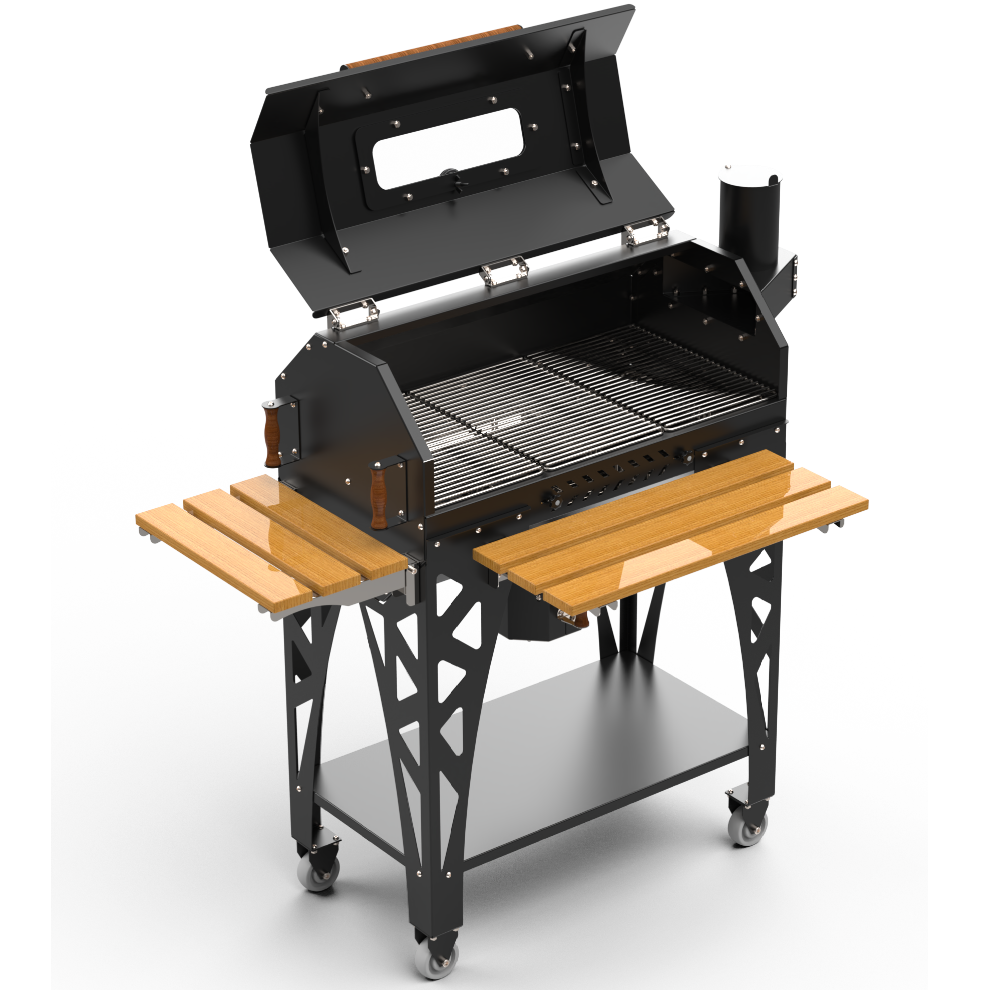 Hotbbaq Hot Quartz Long 74cm Camlı Barbekü Mangal