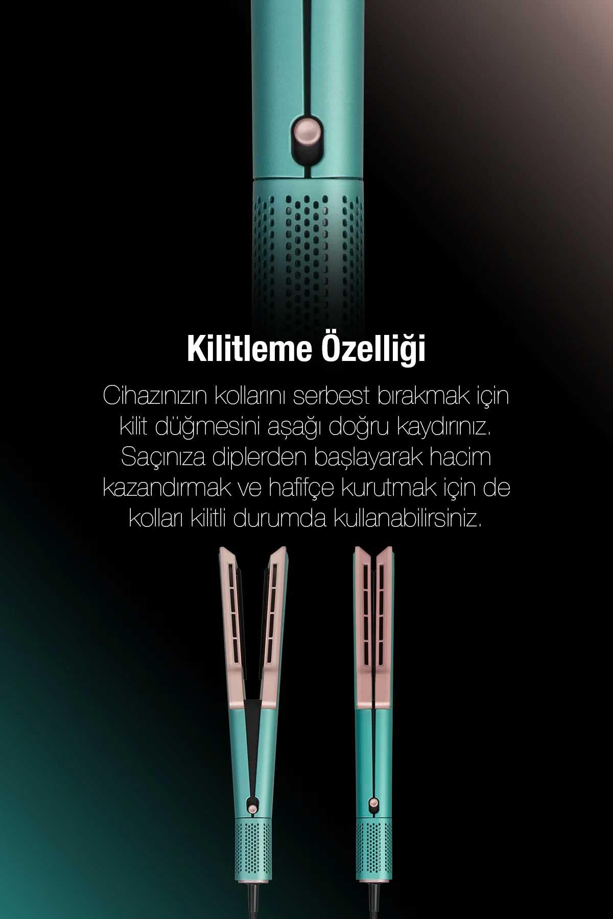 Fantom Jolie Hs 1500 Mint Yeşili Islak ve Kuru Saç Düzleştirici