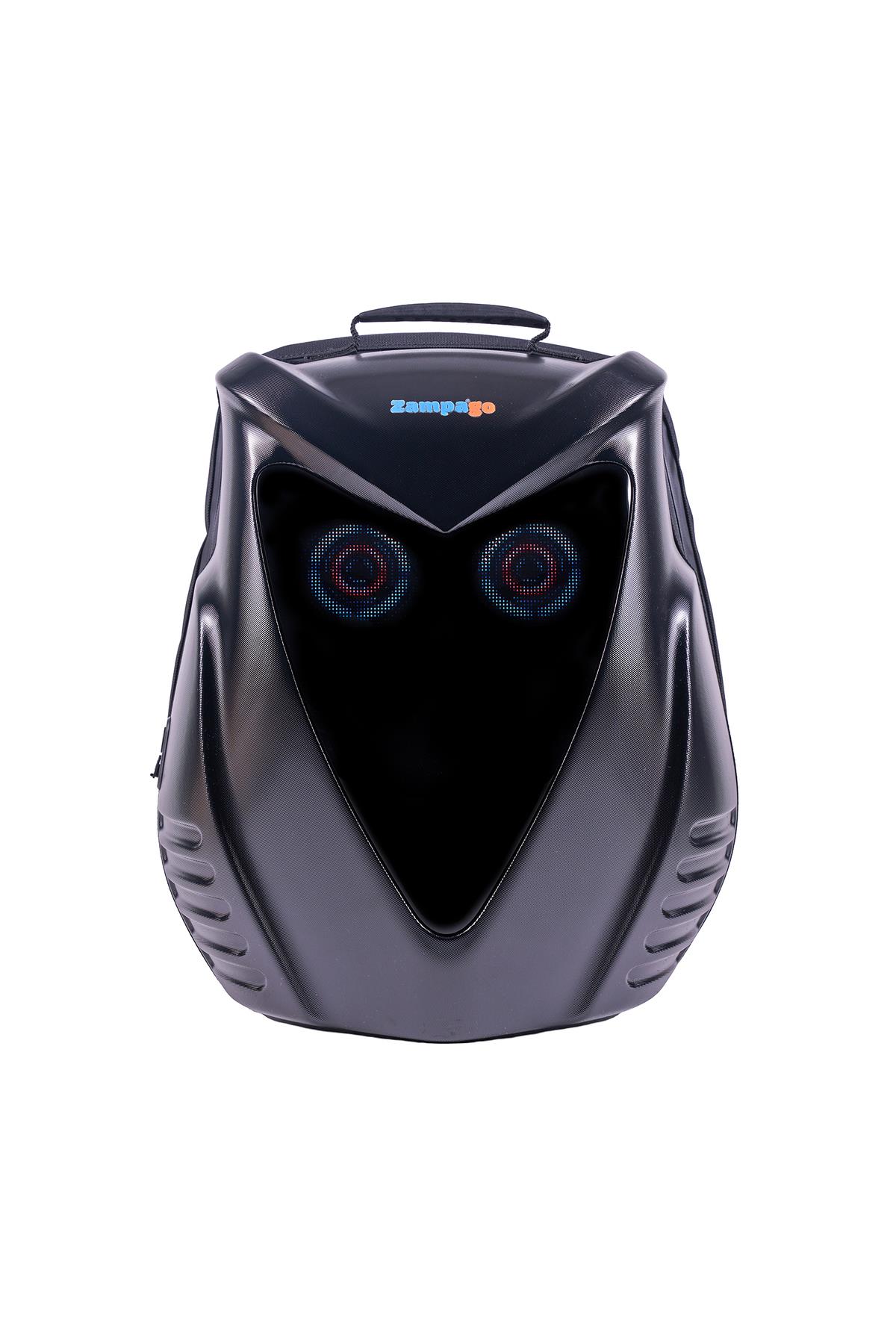 Zampago Owl Led Işıklı Motorcu Sırt Çantası