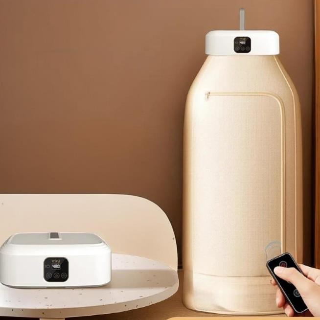 Mioji Mio UV100X Yeni Nesil UV Işıklı Taşınabilir Portatif Askılı Katlanabilir Çamaşır Kurutma Makinesi