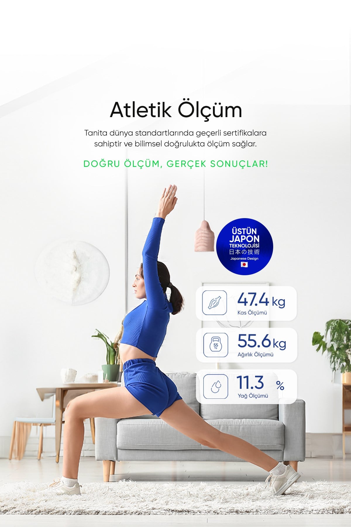 Tanita Bc 730 Vücut Analiz Baskülü Yeşil
