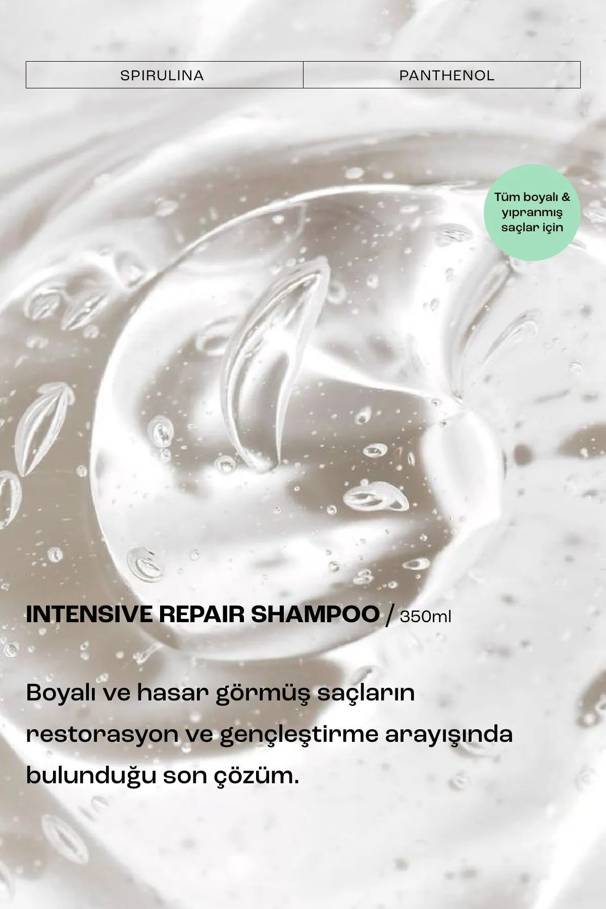 Matsu Intensive Repair Yıpranmış Saçlar Için Yoğun Bakım Şampuanı 100ml