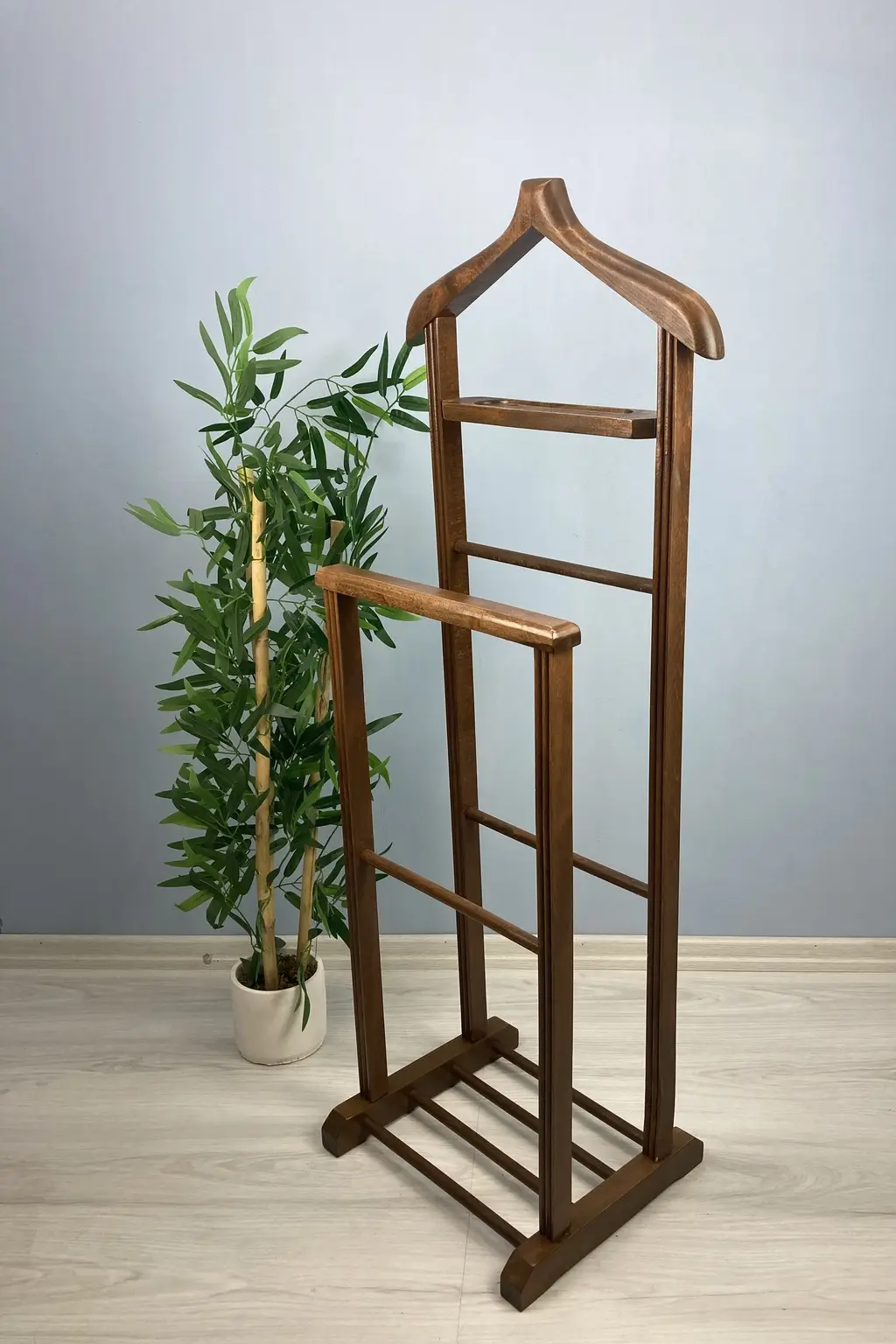 Reyo Home Gürgen İkili Dilsiz Uşak Cilalı Ceviz