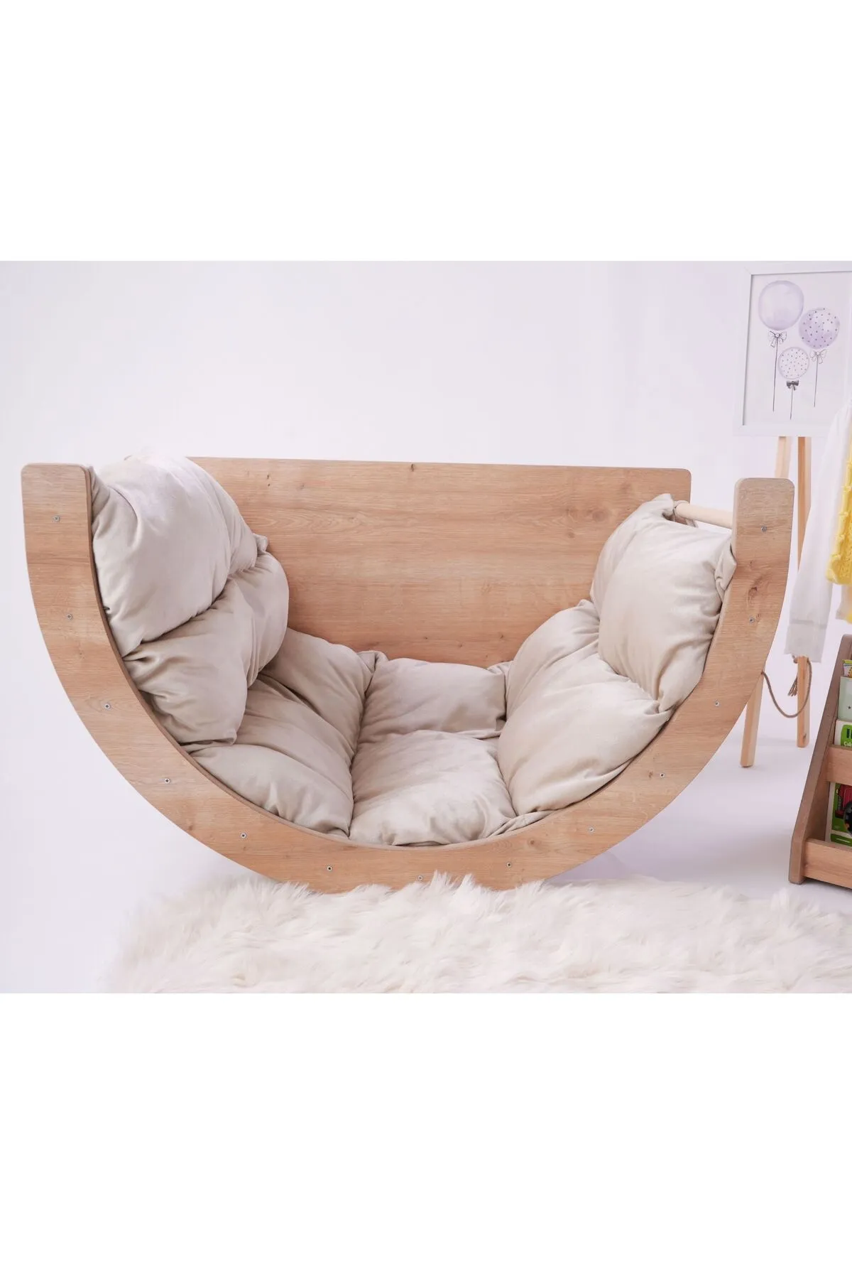 AlfaCountry Pikler Halkası Montessori Aktivite Ve Oyun Masası - piklermasa