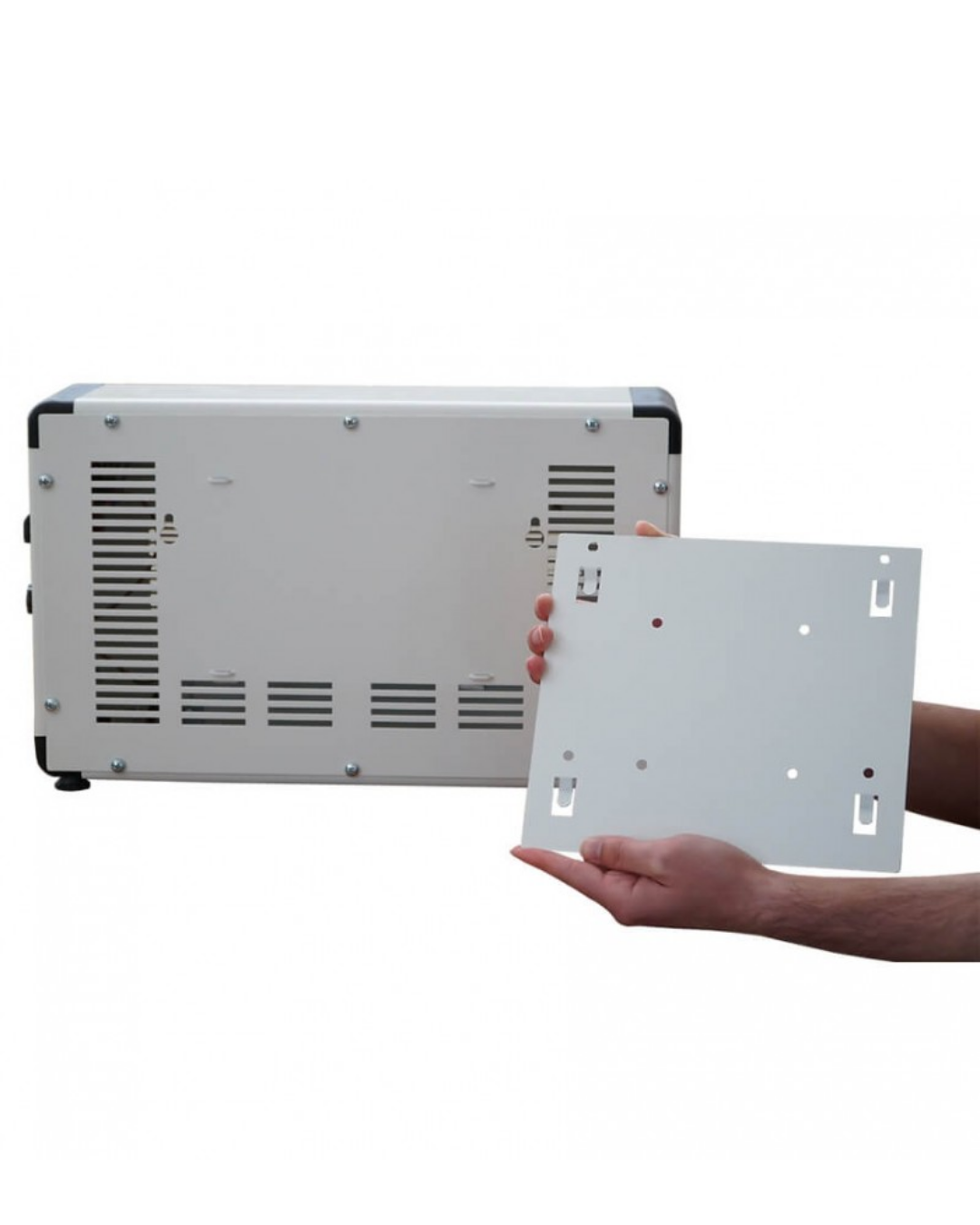 Heatbox HBB3000K Board 3000 watt Monofaze Elektrikli Fanlı Isıtıcı Krem