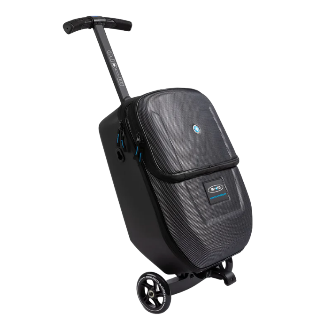 Micro Ride On Scooter Luggage 4.0 Bagaj Valiz Çanta Siyah 