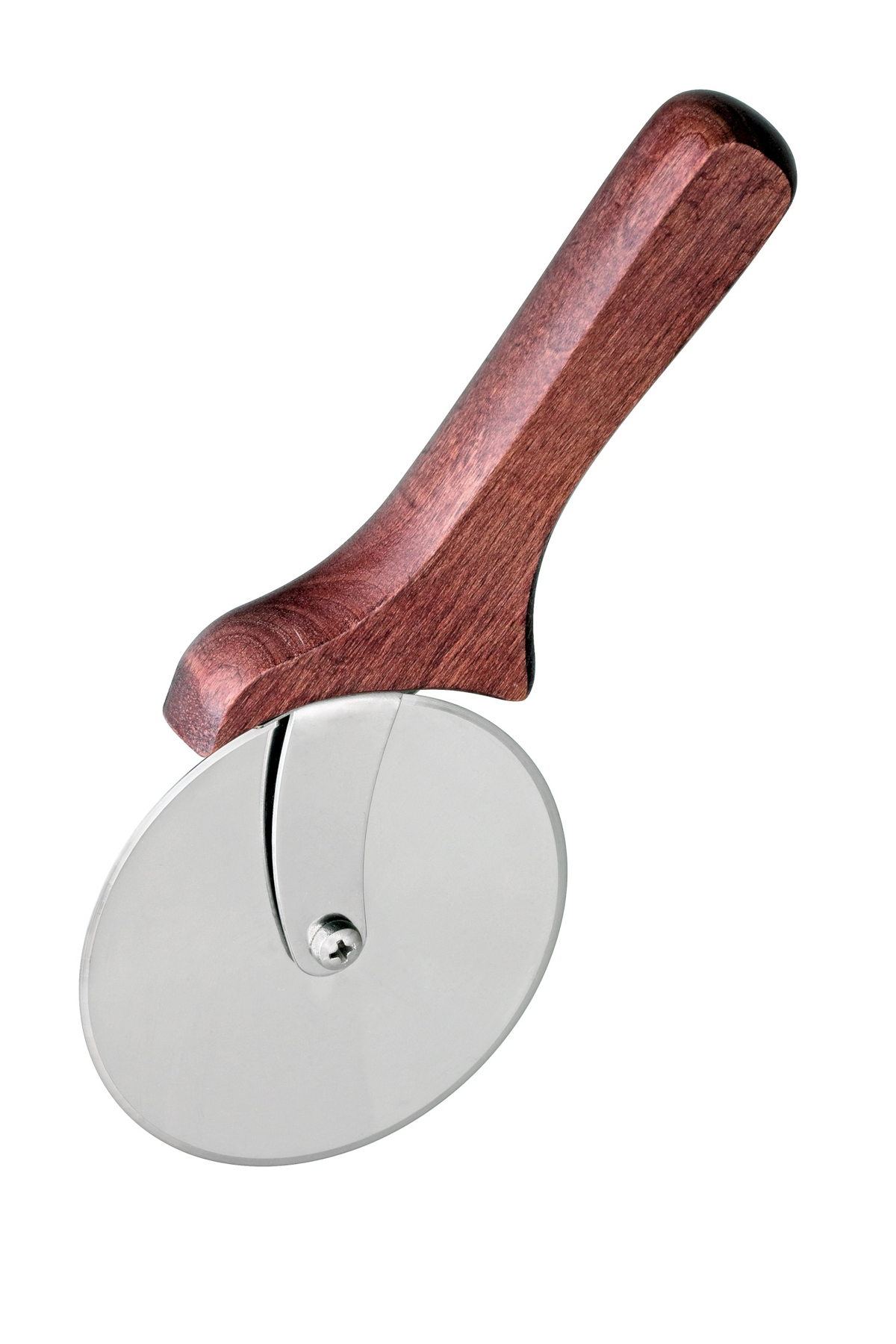 Reyo Home Paslanmaz Çelik Profesyonel Pizza/Börek Bıçağı - Ahşap Saplı