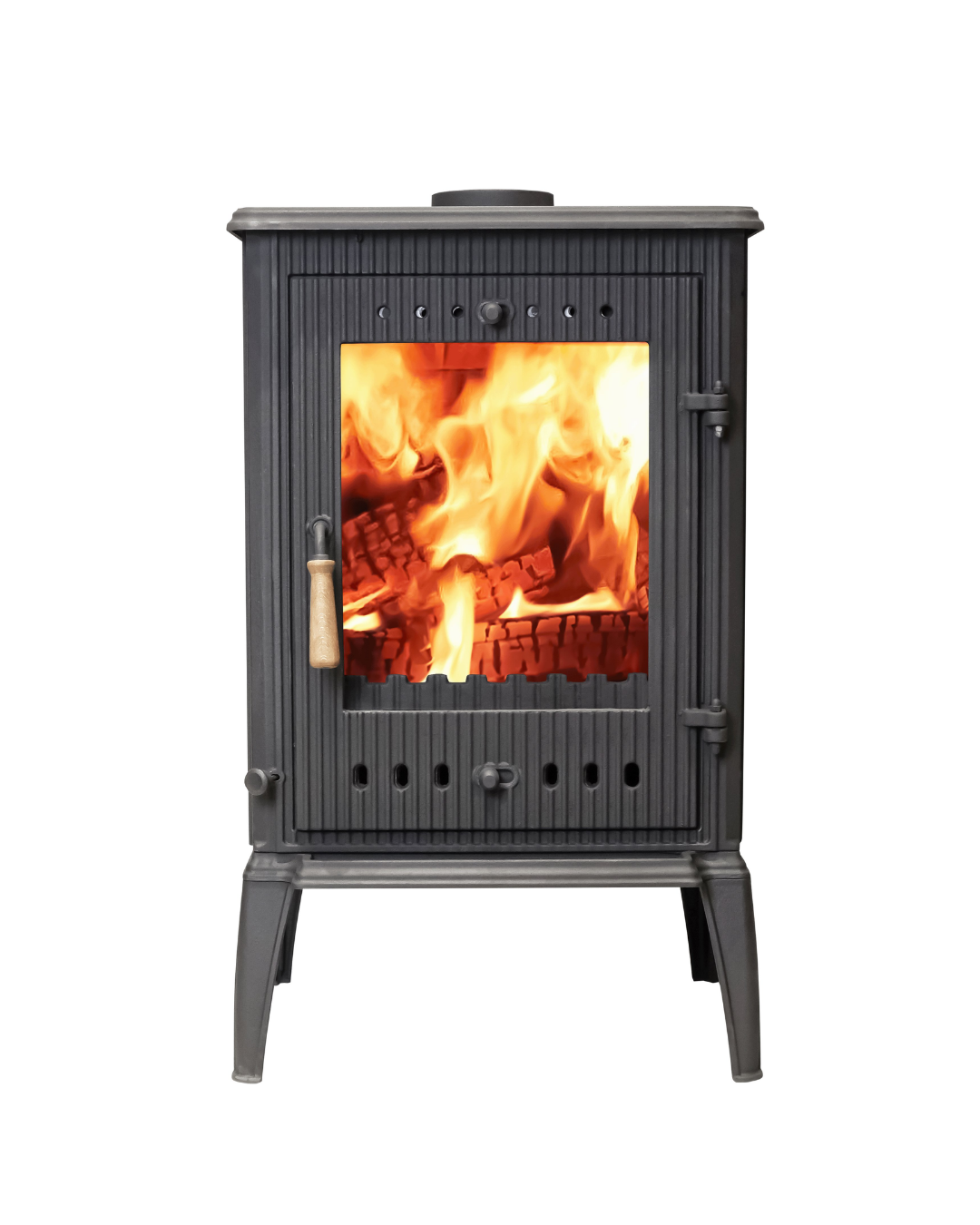 Reyo Stove Harput Üç Camlı Döküm Şömine Soba