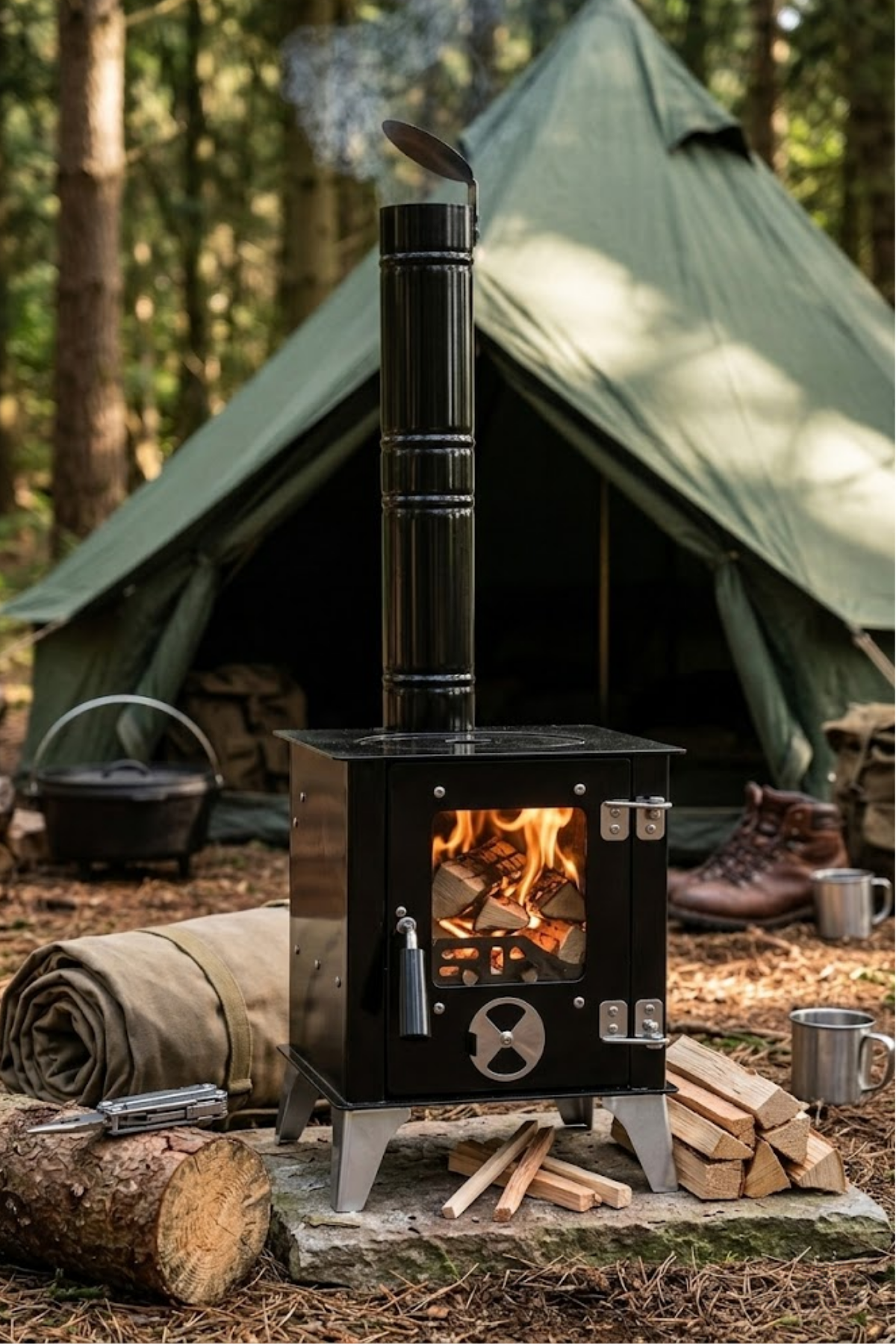 Sabah KMP02 Tiny Kamp Sobası