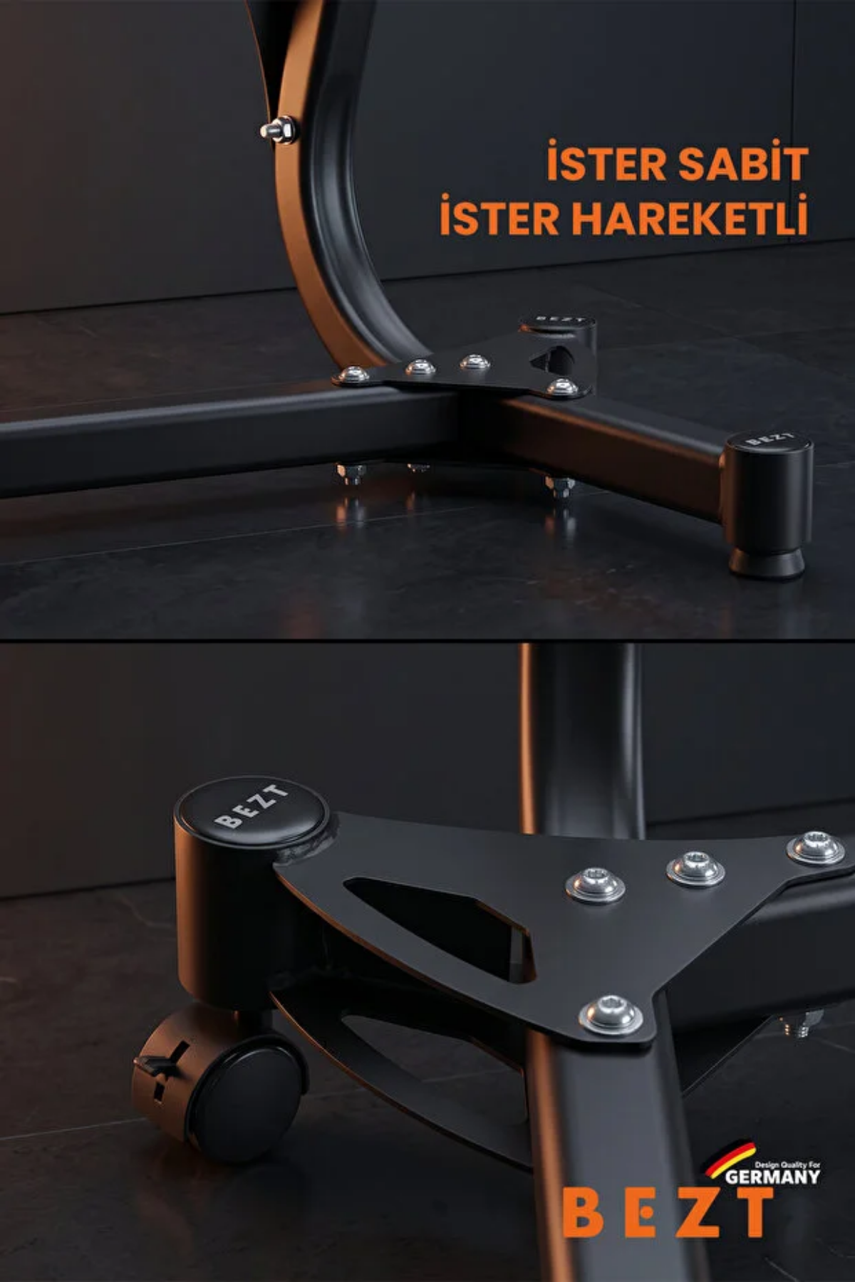 Bezt Pro Sports Ağırlık Standı  24 kg Ayarlanabilir Dambıl Seti Organizer Rafı Ev Tipi Fitness Depolama Standı