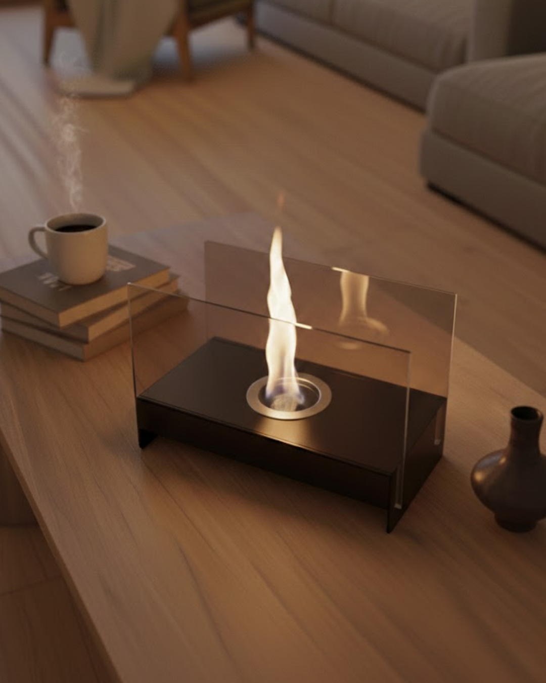 Reyo Stove Oniks Masaüstü Bioethanol Şömine