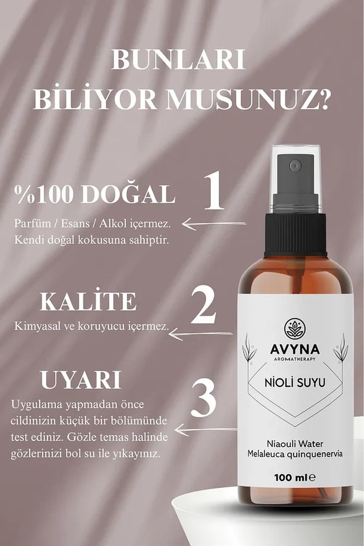 Avyna Nioli Suyu Cilt Toniği Ve Çamaşır Spreyi 100 ml