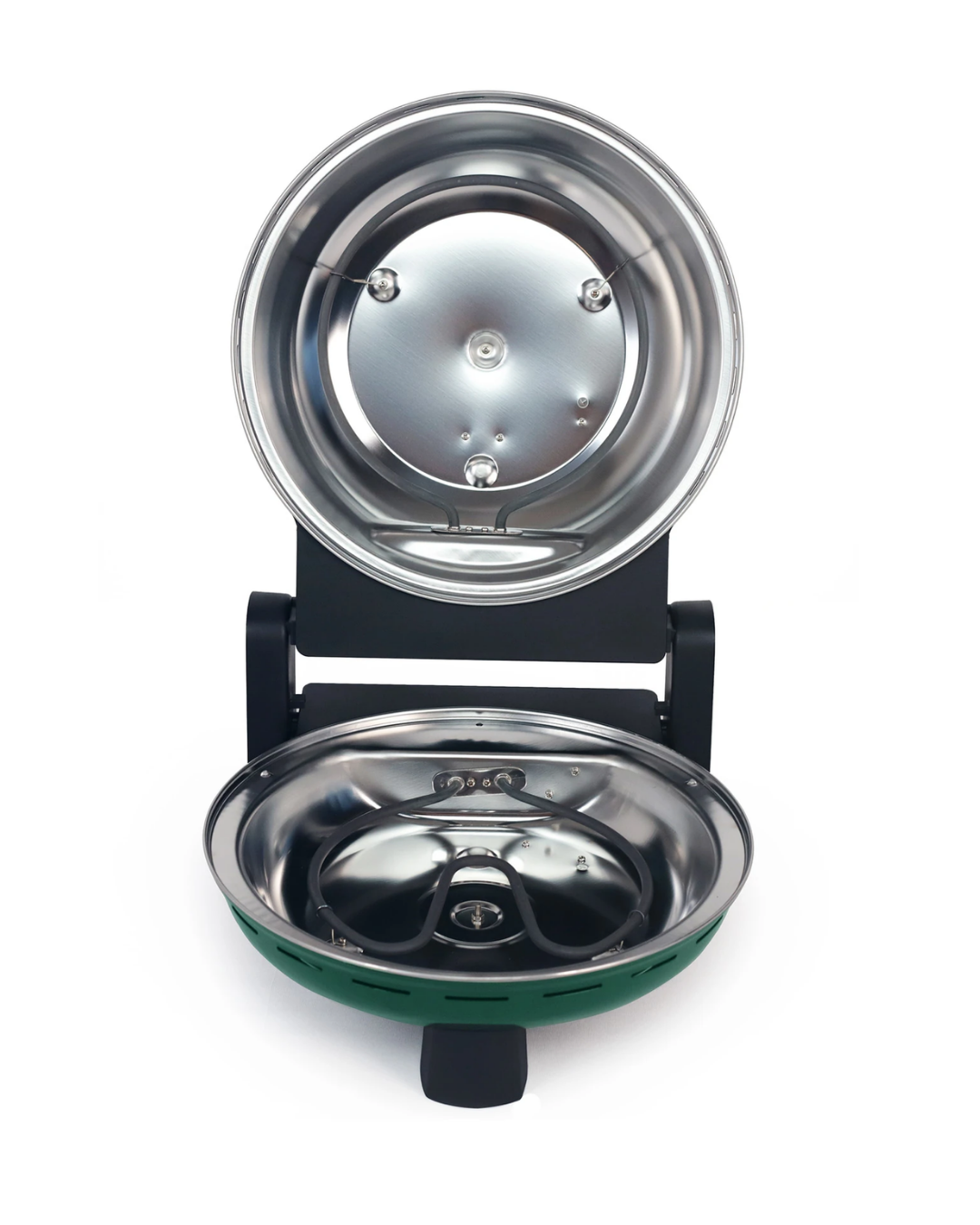 Dr.Maya Pro+ Çok Amaçlı Elektrikli Taş Fırın Tandır ve Ekmek Yapma Makinesi Yeşil - Pizza Lahmacun Ekmek