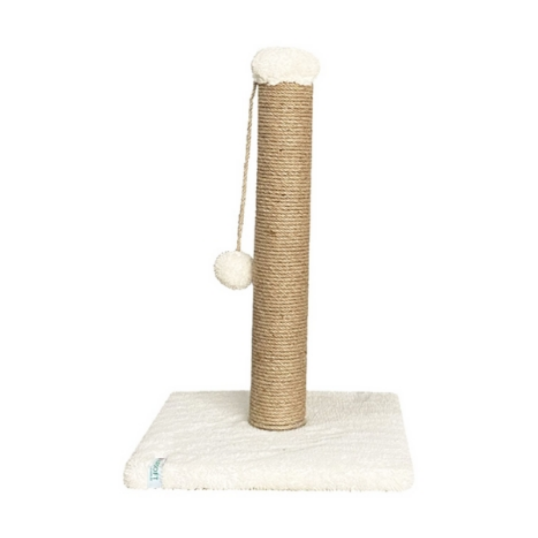 Reyo Pet Kedi Tırmalama Tahtası Beyaz 42 cm