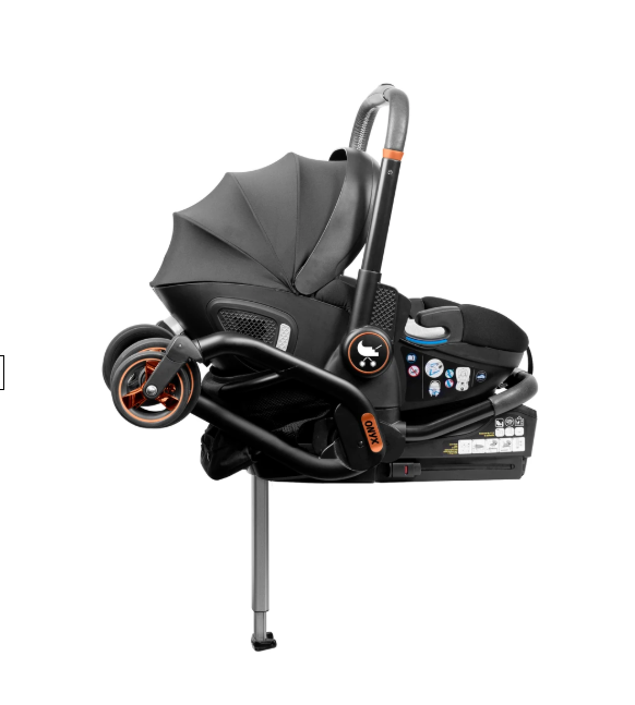 Merkür Bebe Onyx 2'si 1 Arada Oto Koltuğu Bebek Arabası Siyah