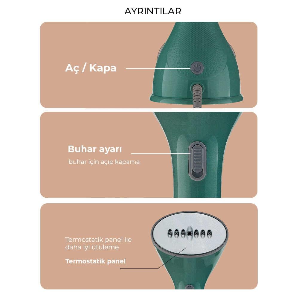 Neutron Portatif Buharlı Ütü