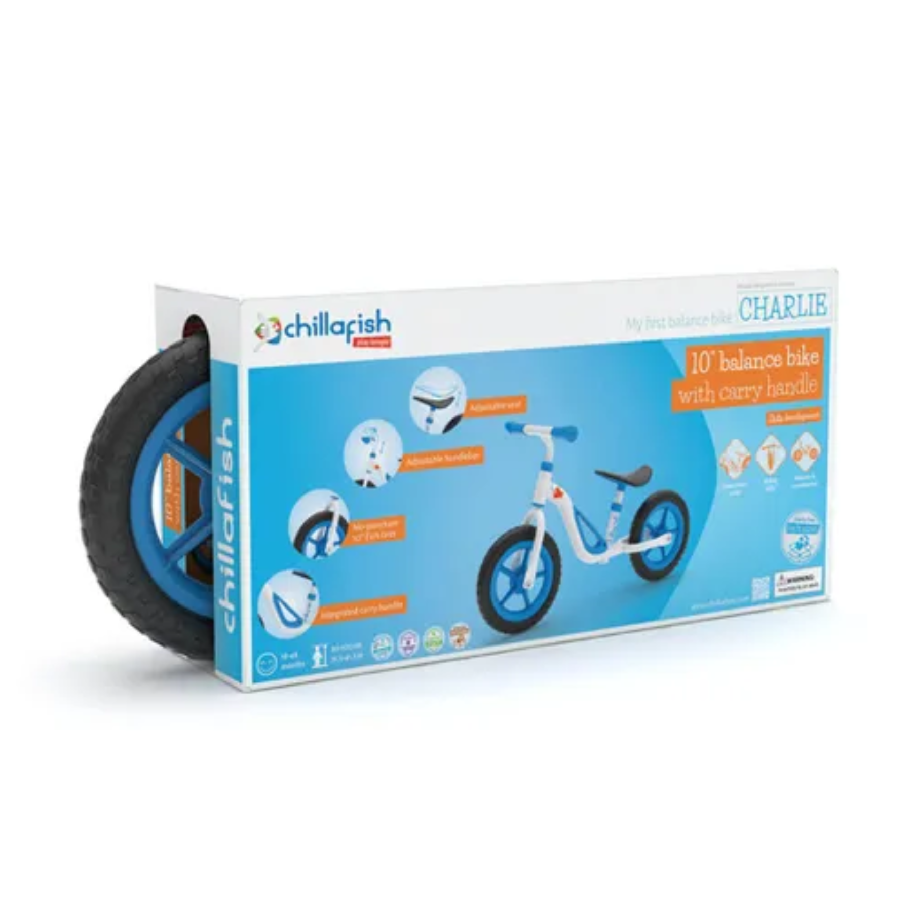 Chillafish Charlie - Denge Bisikleti (10 inç) - Mavi