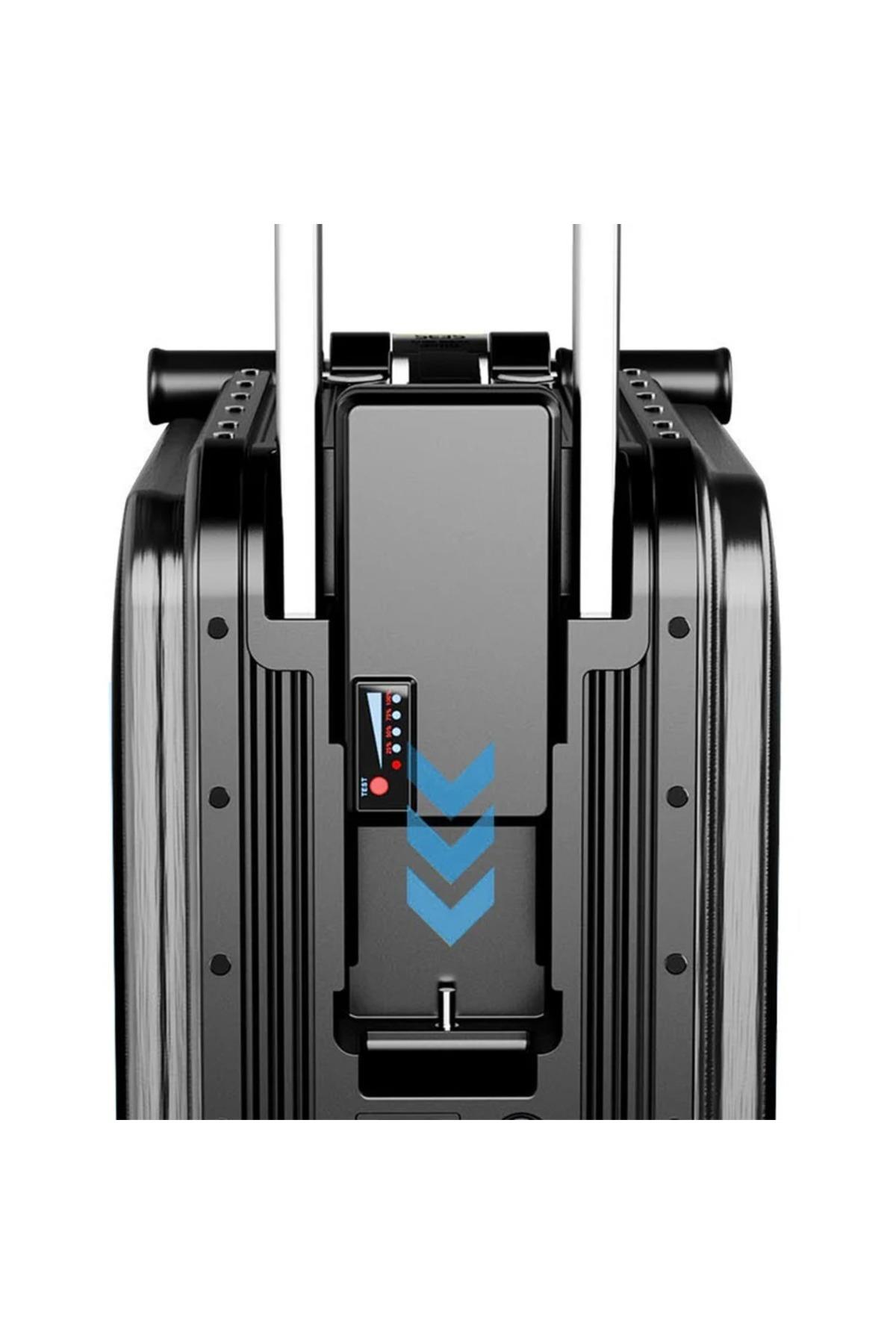 AirWheel SE3MINIT Elektrikli Binilebilir Scooter Valiz Gri